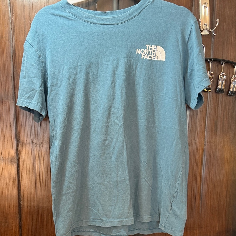 The North Face Men's Teal Short Sleeve Tee